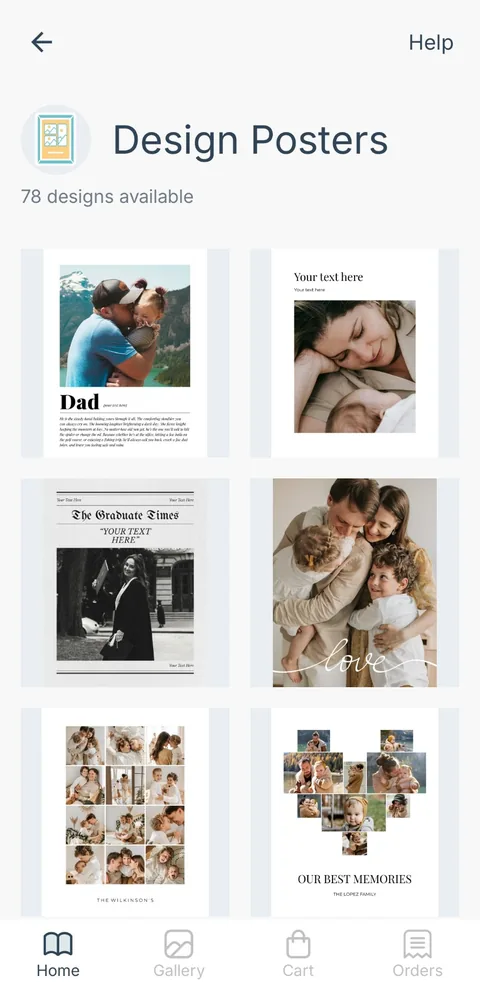 Picta Photo, a gallery of poster designs
