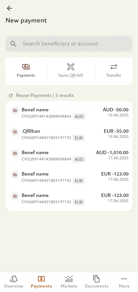 Pictet Wealth, a new payment, transfer and Swiss QR-bill